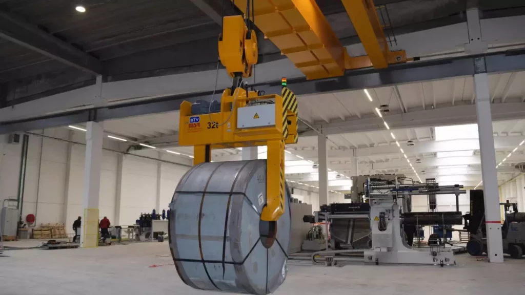 dubbelligger rolbrug met coiltang