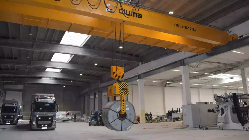 dubbelligger rolbrug met coiltang