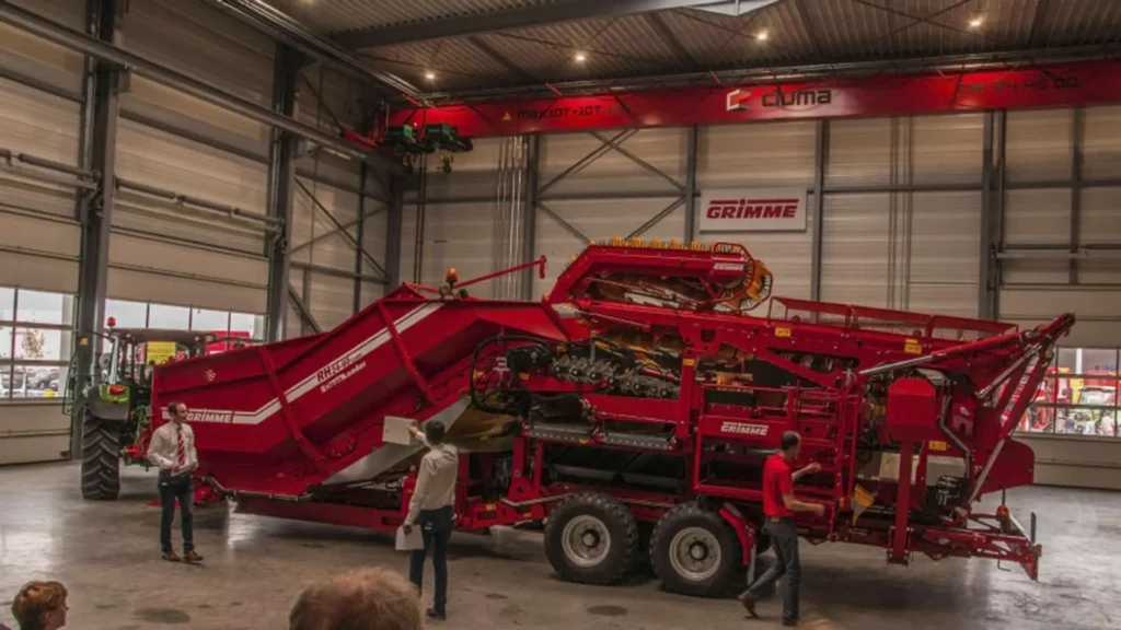 Enkelligger rolbrug bij producent van groentetechniek in Roeselare