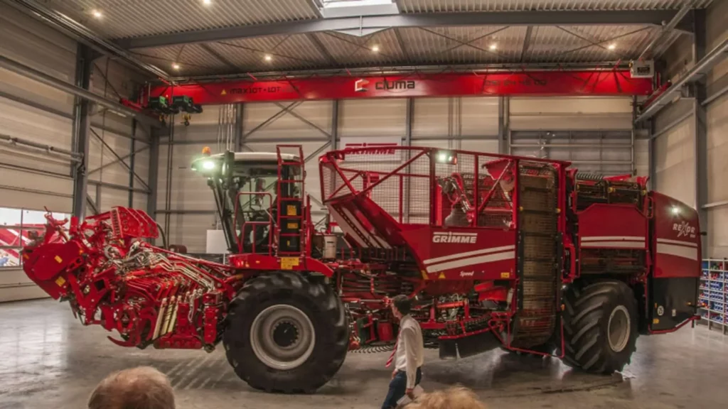 Enkelligger rolbrug bij producent van groentetechniek in Roeselare